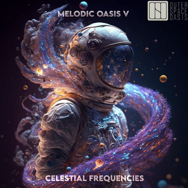 Melodic Oasis V - Celestial Frequencies cover