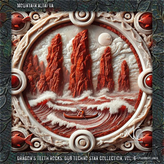 Mountain Altai VA: Dragon's Teeth Rocks. Dub Techno Star Collection, Vol. 6 cover