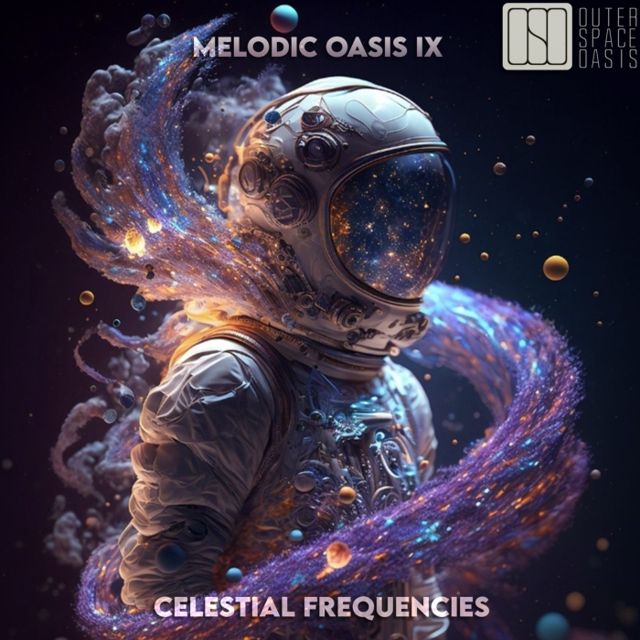 Melodic Oasis IX - Celestial Frequencies cover
