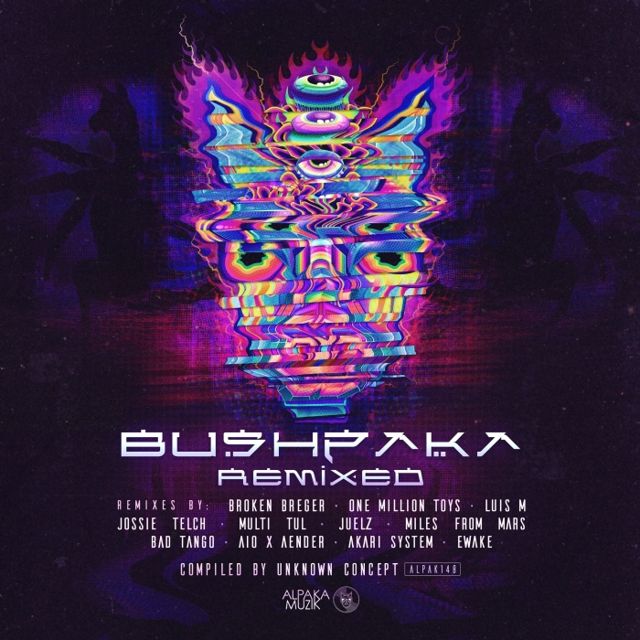 Bushpaka Remixed, Vol. 1 cover